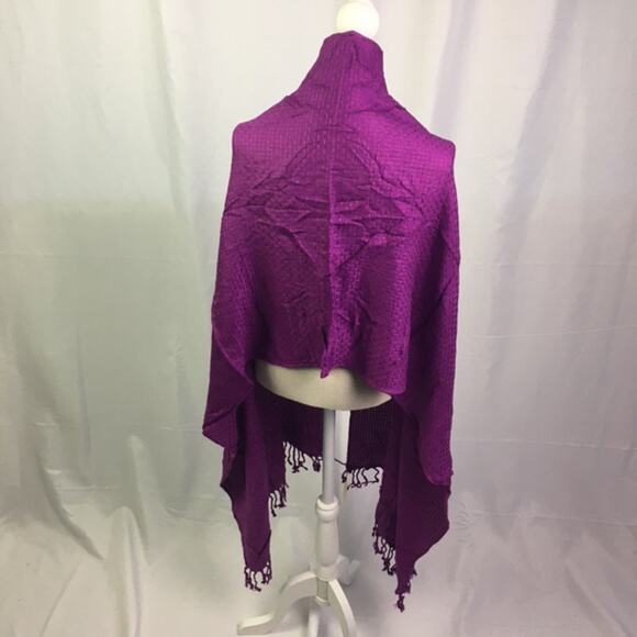 Collection 18 Basket Weave Pashmina Melrose 21x72 - Picture 6 of 15